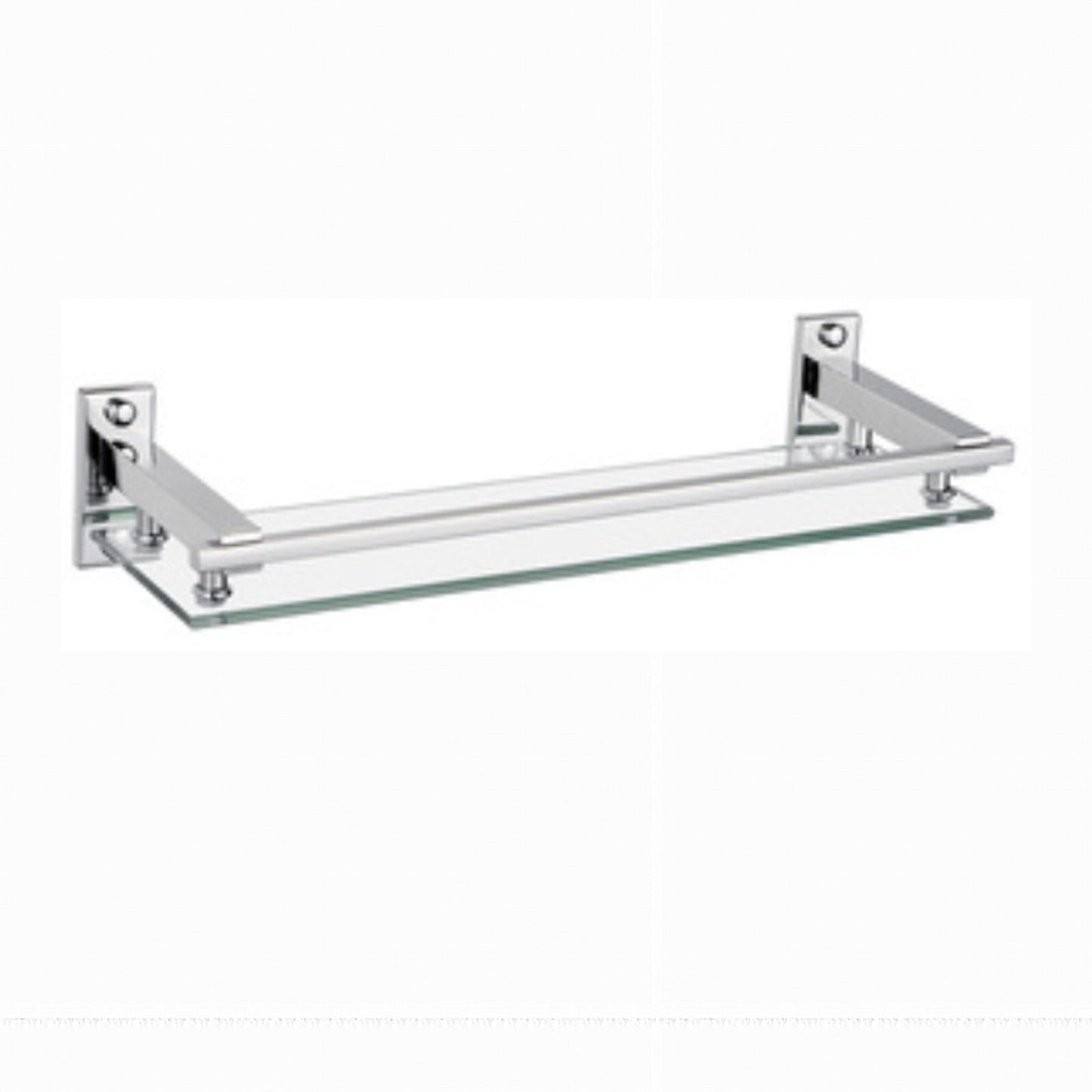 WESDA STAINLESS STEEL 304 BATHROOM GLASS SHELF