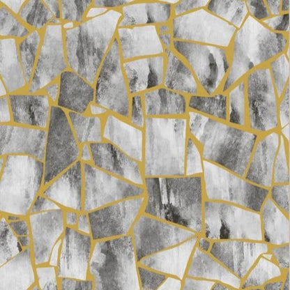 GEOMETRIC STONE - PREMIUM WALLPAPER ROLLS