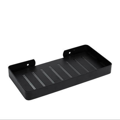 BLACK STAINLESS STEEL SOAP DISH TRAY
