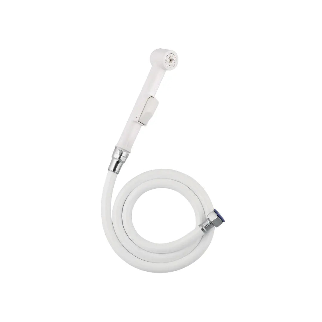 WHITE SPLASH MUSLIM SHOWER SET