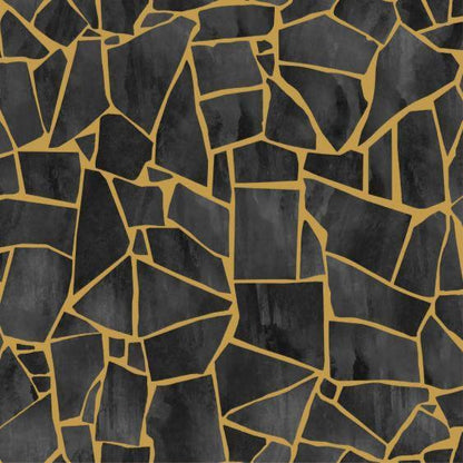 GEOMETRIC STONE - PREMIUM WALLPAPER ROLLS