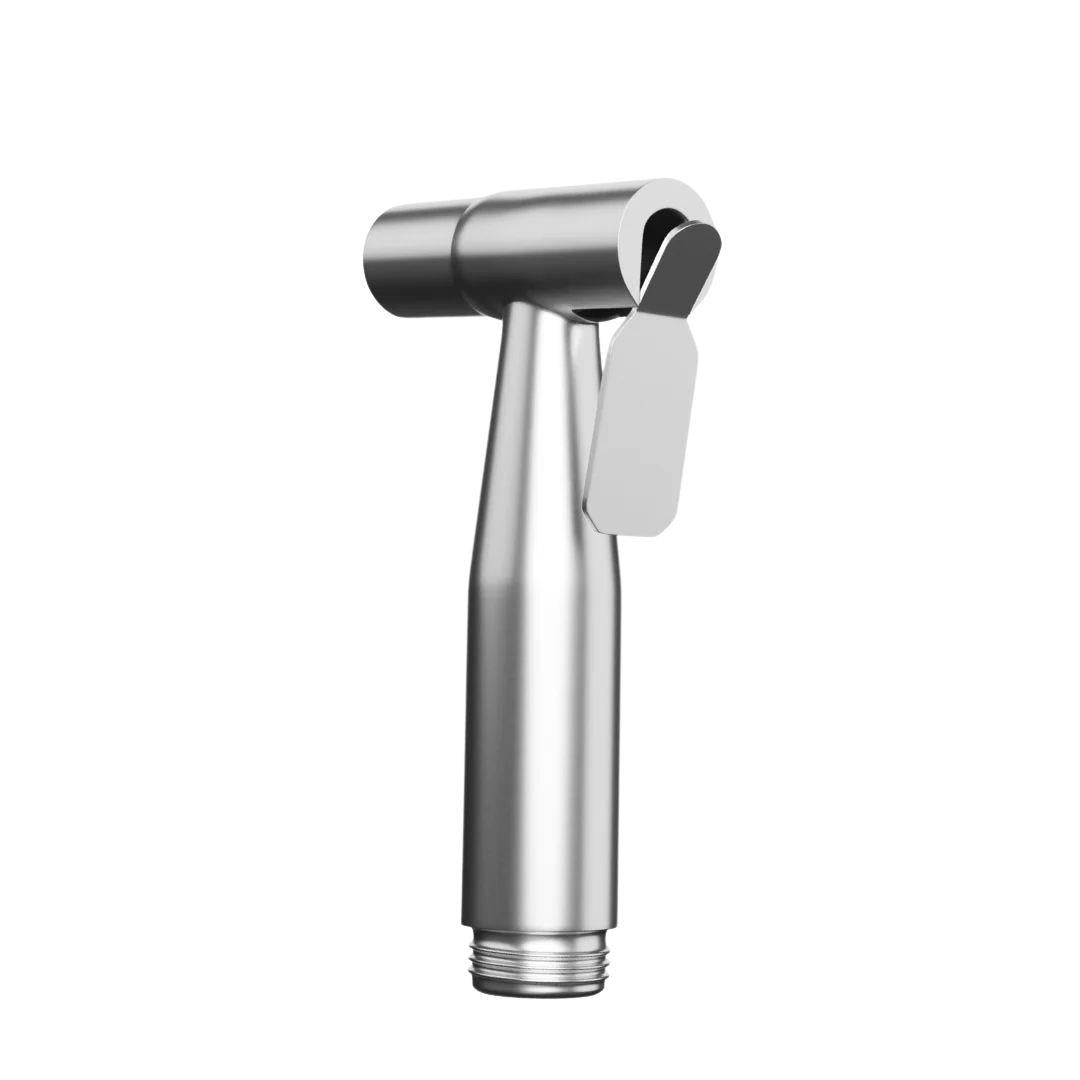 BRUSHED NICKEL STAINLESS STEEL MUSLIM SHOWER SET