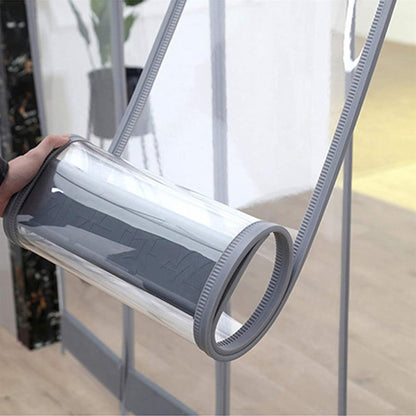 1MM MAGNETIC TRANSPARENT AC Air CONTROL CURTAINS - PER SQ FEET