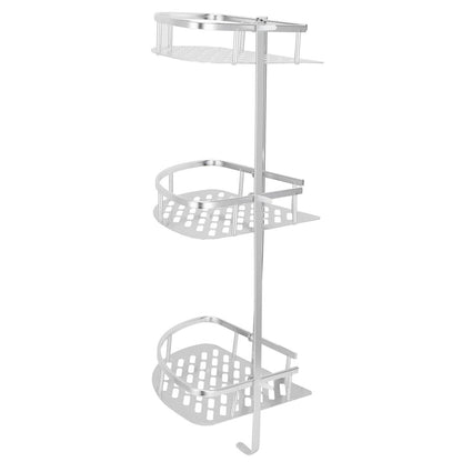 THREE LAYER ALUMINIUM CORNER BATHROOM SHELF