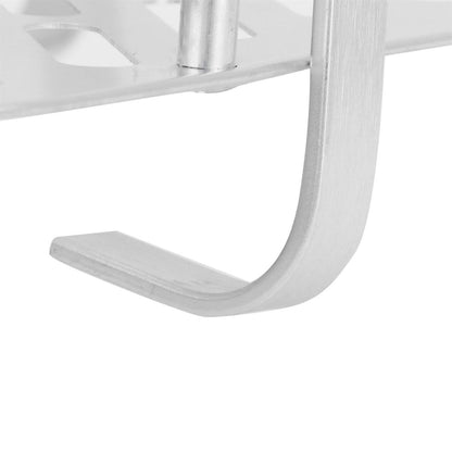 THREE LAYER ALUMINIUM STRAIGHT BATHROOM SHELF