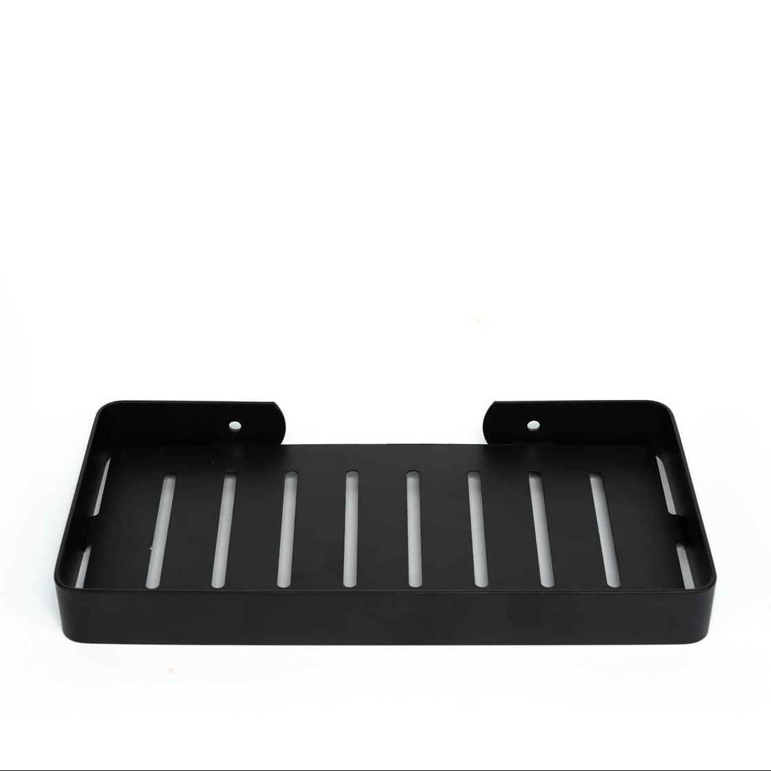 BLACK STAINLESS STEEL SOAP DISH TRAY