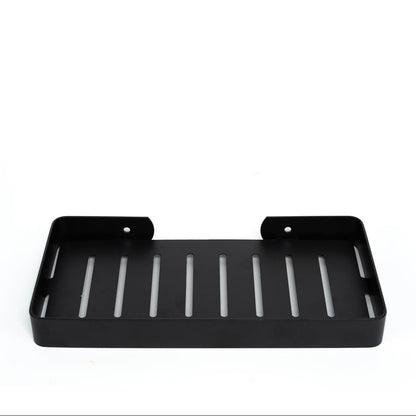 BLACK STAINLESS STEEL SOAP DISH TRAY
