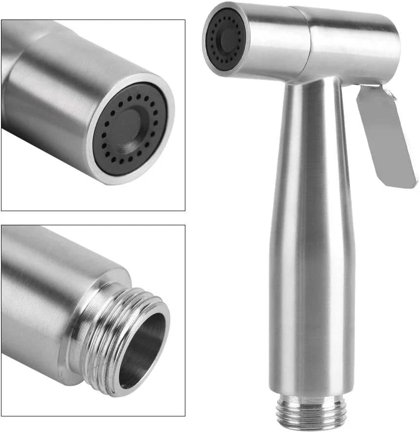 BRUSHED NICKEL STAINLESS STEEL MUSLIM SHOWER HEAD